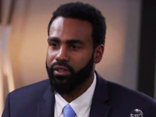 Ex-Collingwood player Heritier Lumumba says he was subjected to racial taunts during his time at the club. Picture: The Project