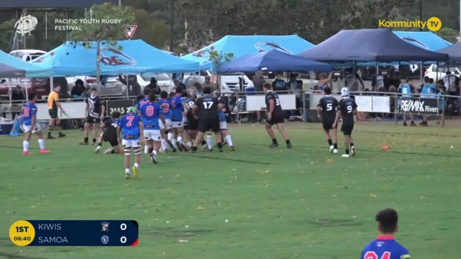 Replay: Qld Kiwis v Vic Samoa (U16 Boys) - Pacific Youth Rugby Festival Day 1