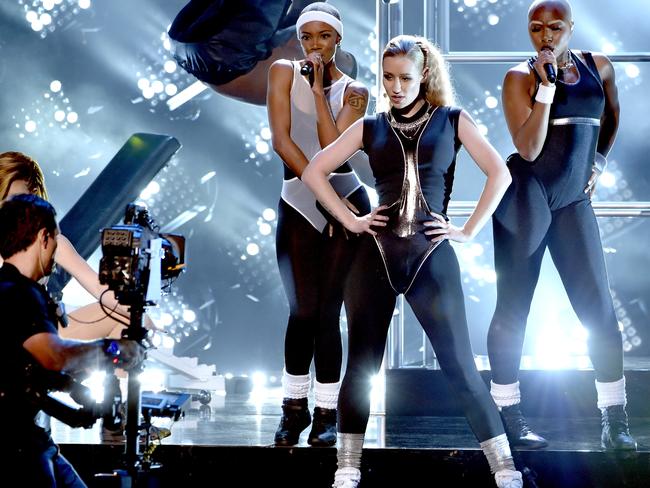 She’s so fancy. Iggy Azalea said she won her first award ever at the AMAs this week. Picture: Getty Images