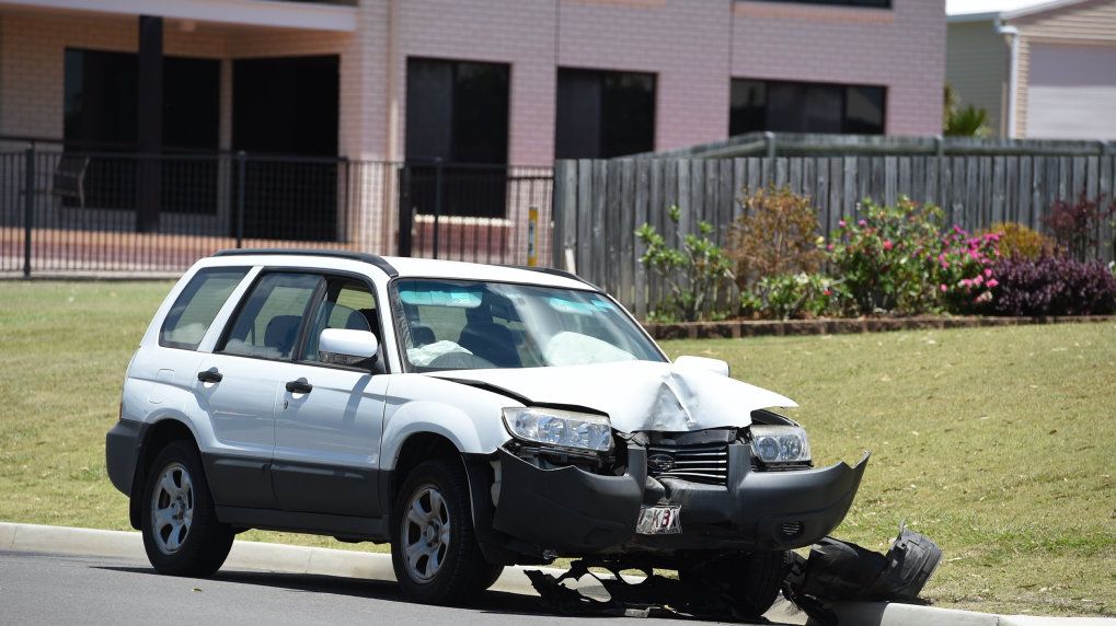 Car Crashes Into Power Pole The Courier Mail