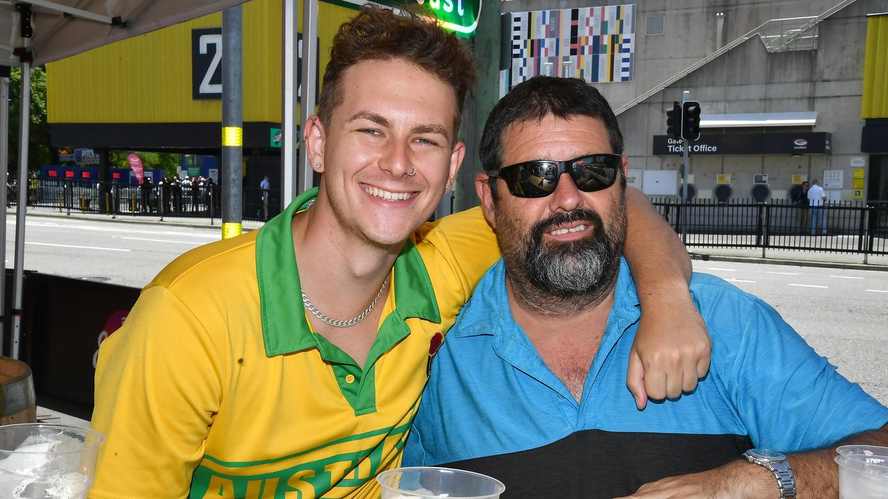 People at Easy Times Brewing ahead of day one of the Gabba Test vs. the West Indies. Thursday January 25, 2024. Picture, John Gass