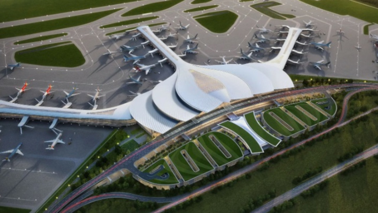 Wild detail in new $20b airport