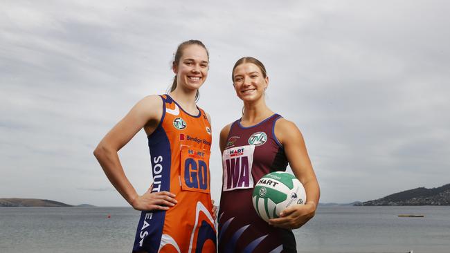 South East Suns captain Alanna Cooper and Cripps Waratah skipper Ashleigh Probert-Hill will meet in round 6 this Saturday. Picture: Nikki Davis-Jones