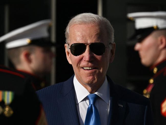 US President Joe Biden. Picture: Andrew Caballero-Reynolds/AFP