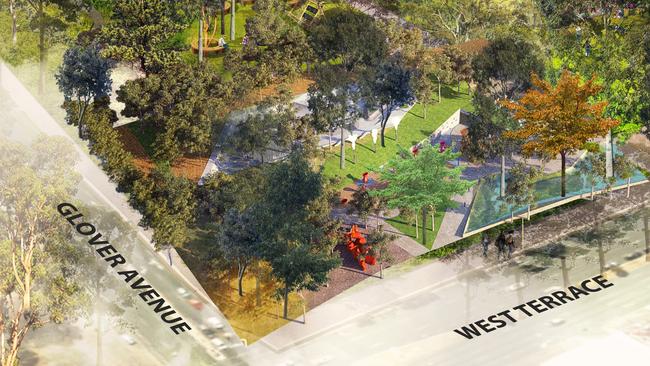 The $3 million Adelaide City Skate Park will be built on West Tce.