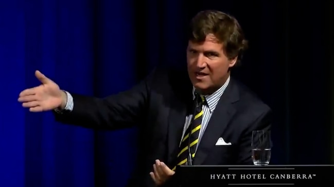 The viral exchange between Tucker Carlson and an Aussie journalist