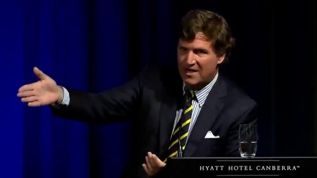 The viral exchange between Tucker Carlson and an Aussie journalist ...