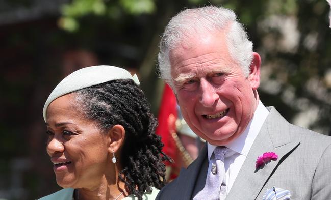 Doria Ragland, with Prince Charles, was the only close family member at her daughter’s wedding.                         <a capiid="6141accf1ae193672a933ed130675d60" class="capi-video">Harry, Meghan depart Windsor Castle for evening reception</a>