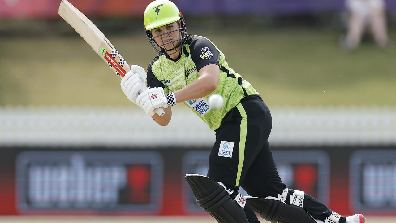 Voll has had her best year with the bat at the Thunder. Picture: Daniel Pockett/Getty Images