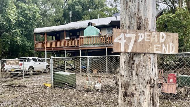 The Larkin family’s home sits at the end of the outermost street of their small town.