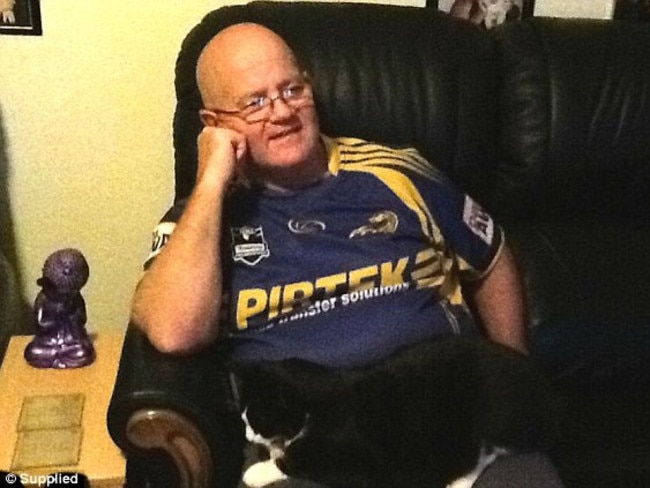 Minto stabbing attack victim Wayne Greenhalgh was a keen Eels supporter.