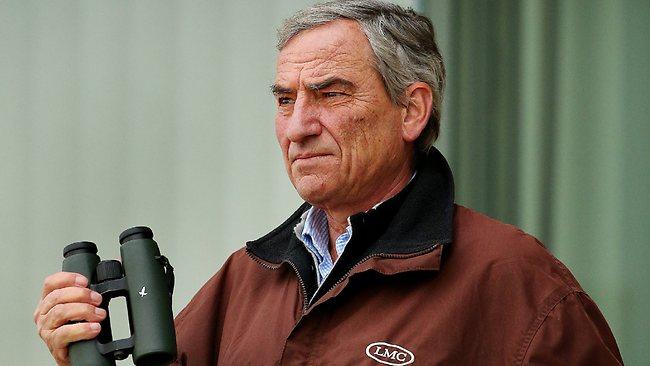 Luca Cumani is back again for another attempt at winning the Melbourne Cup. Picture: Colleen Petch