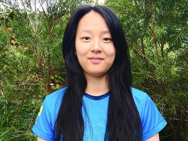 Jiayuan Gu will compete for the NSW U15s girls at the School Sport Australia U15s Volleyball Championships. Picture: Contributed