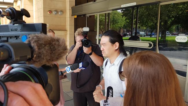 The sentencing judge praised Mr Ko’s grace in forgiving his assailants. Picture: Sean Fewster.