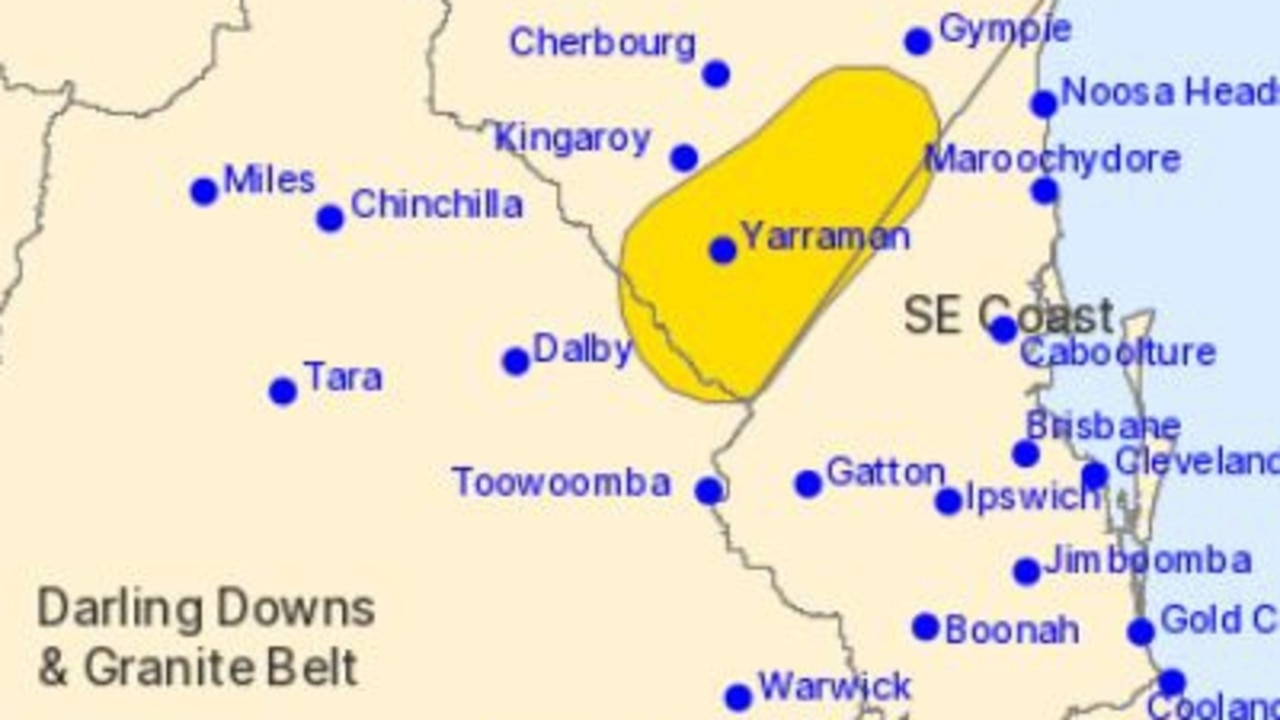 Bureau Of Meteorology Issues Severe Thunderstorm Warnings For Darling ...