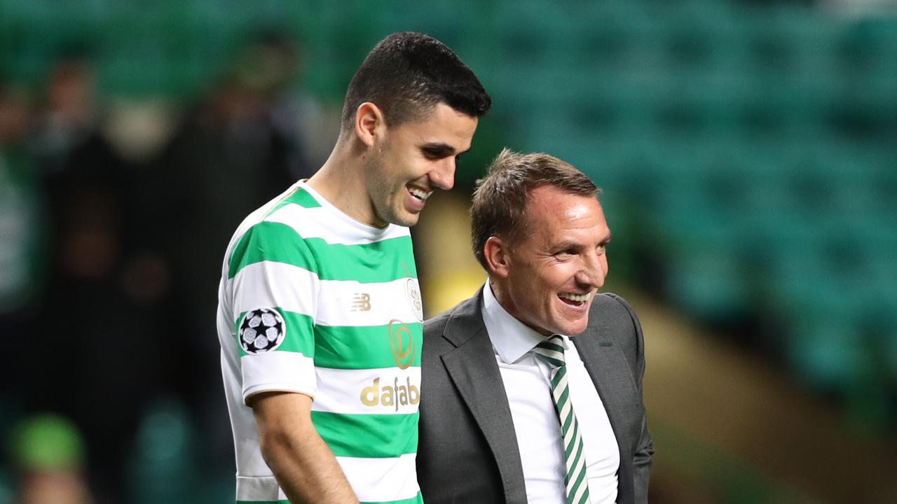 Could Tom Rogic join Brendan Rodgers? (Photo by Ian MacNicol/Getty Images)