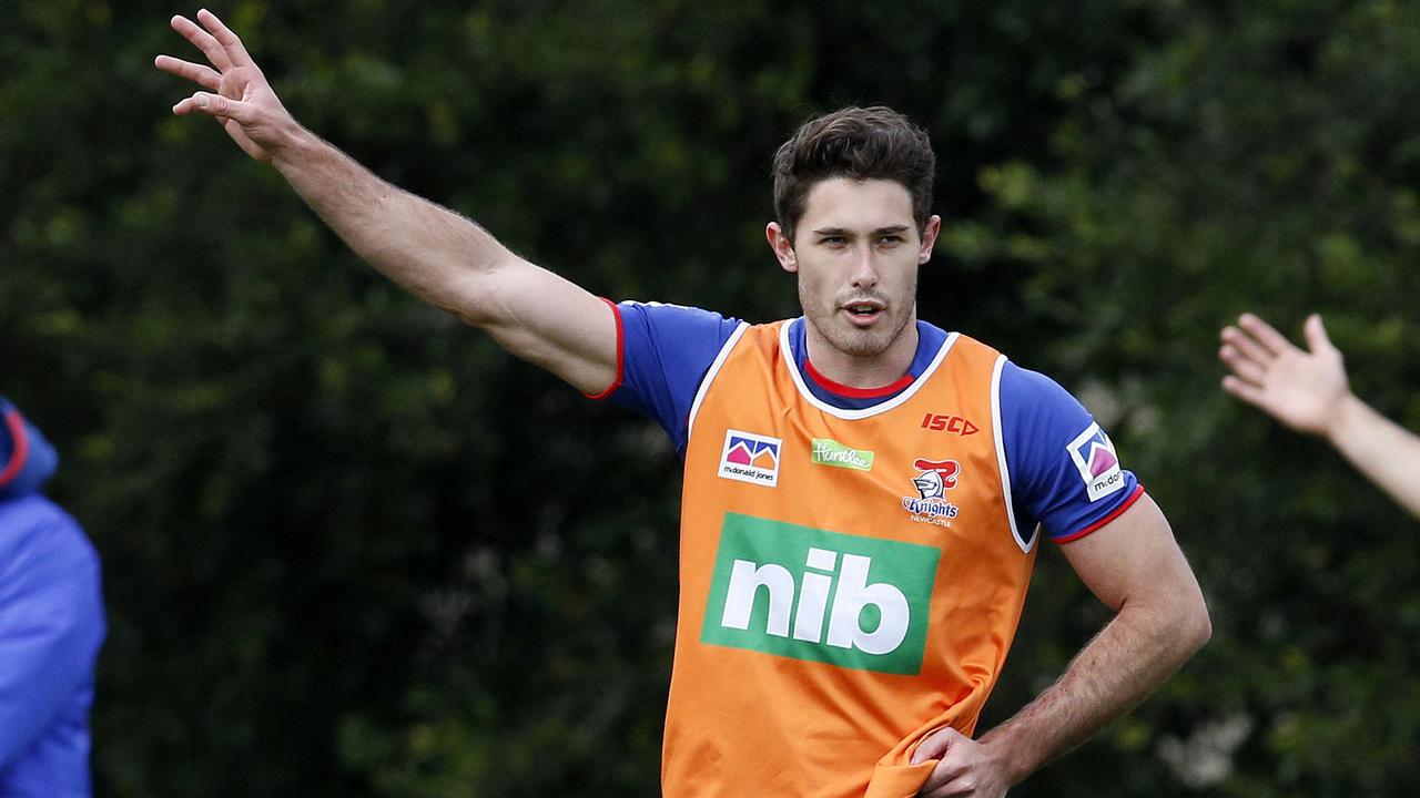 Nick Meaney joined the Bulldogs from the Knights. Picture: AAP