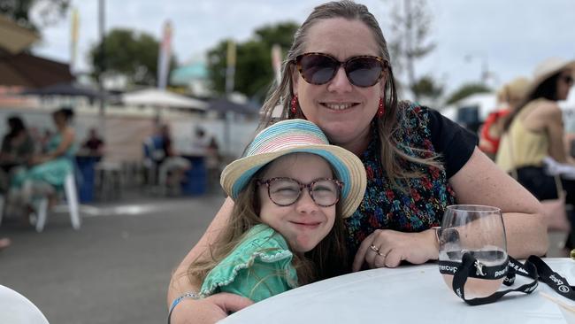 Zara Hartley-Chivers, left, and Denise Hartley-Chivers, right. Picture: Asa Andersen.