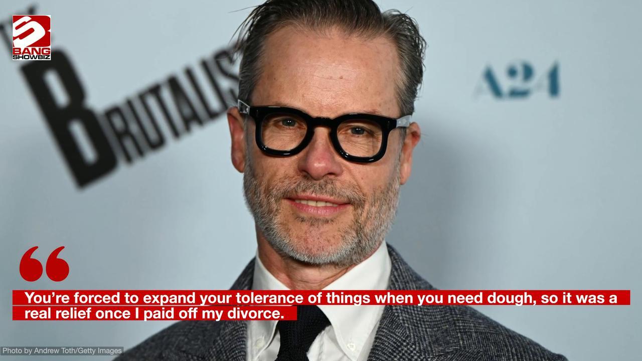 Guy Pearce admitted to making bad films to 'pay for his divorce'