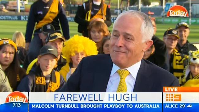 Malcolm Turnbull discusses his involvement in bringing Playboy to Australia