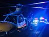 Rescue helicopter called to two crashes, one driver critical