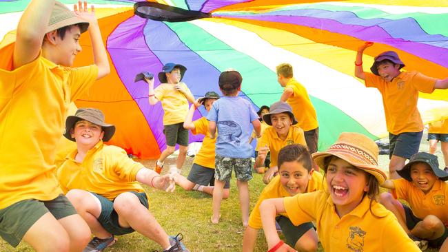 St Francis Xavier's Catholic Primary School in Lurnea, NSW, is one of the country’s 60 schools on the KidsMatter Primary Recognition list. (Pic: News Corp)