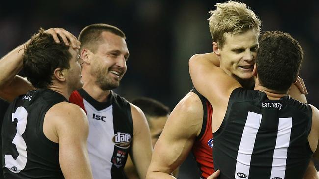 Jarryn Geary will succeed Nick Riewoldt as St Kilda’s skipper. Picture: Wayne Ludbey