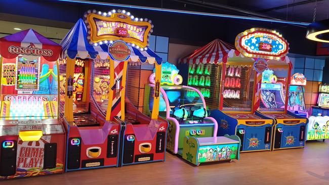 The arcade will feature a classic arcade, Sideshow Alley and a dedicated adults gaming zone. Picture: Andrew Meadowcroft.