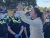 Top cop slams Greens Senator over protest abuse