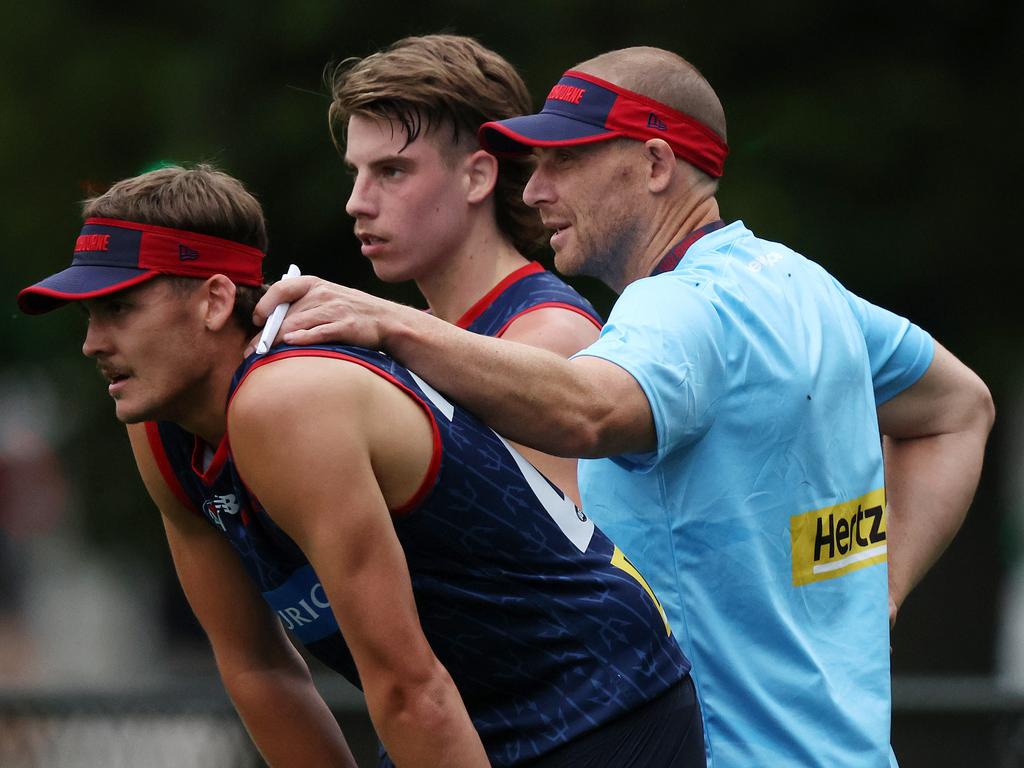 Goodwin has redesigned the way Melbourne plays. Picture: Mark Stewart