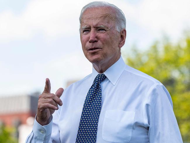 US President Joe Biden. Picture: AFP.