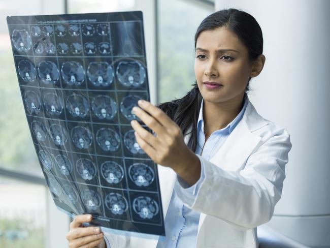 Generic photo in hospital - doctor looking at an xray (x-ray). Picture: iStock