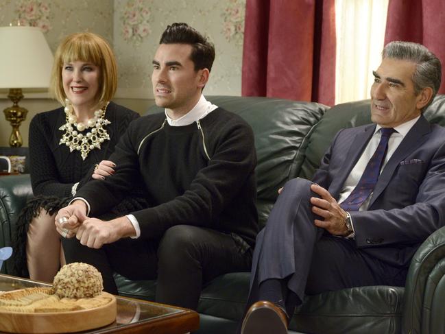 Catherine O’Hara in Schitt’s Creek. Picture: ABC Comedy