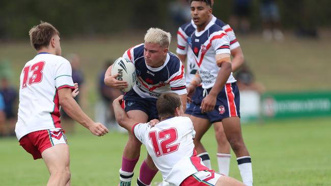 Monaro hit back after a round one loss to defeat the Central Coast in the semi-finals. Picture: Sue Graham