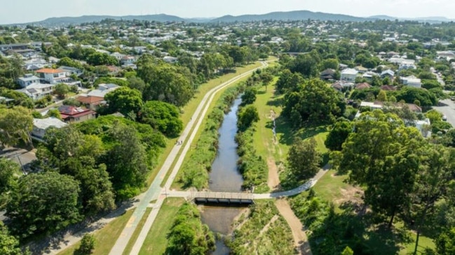 Council will upgrade Kedron Brook in four stages over 20 years.
