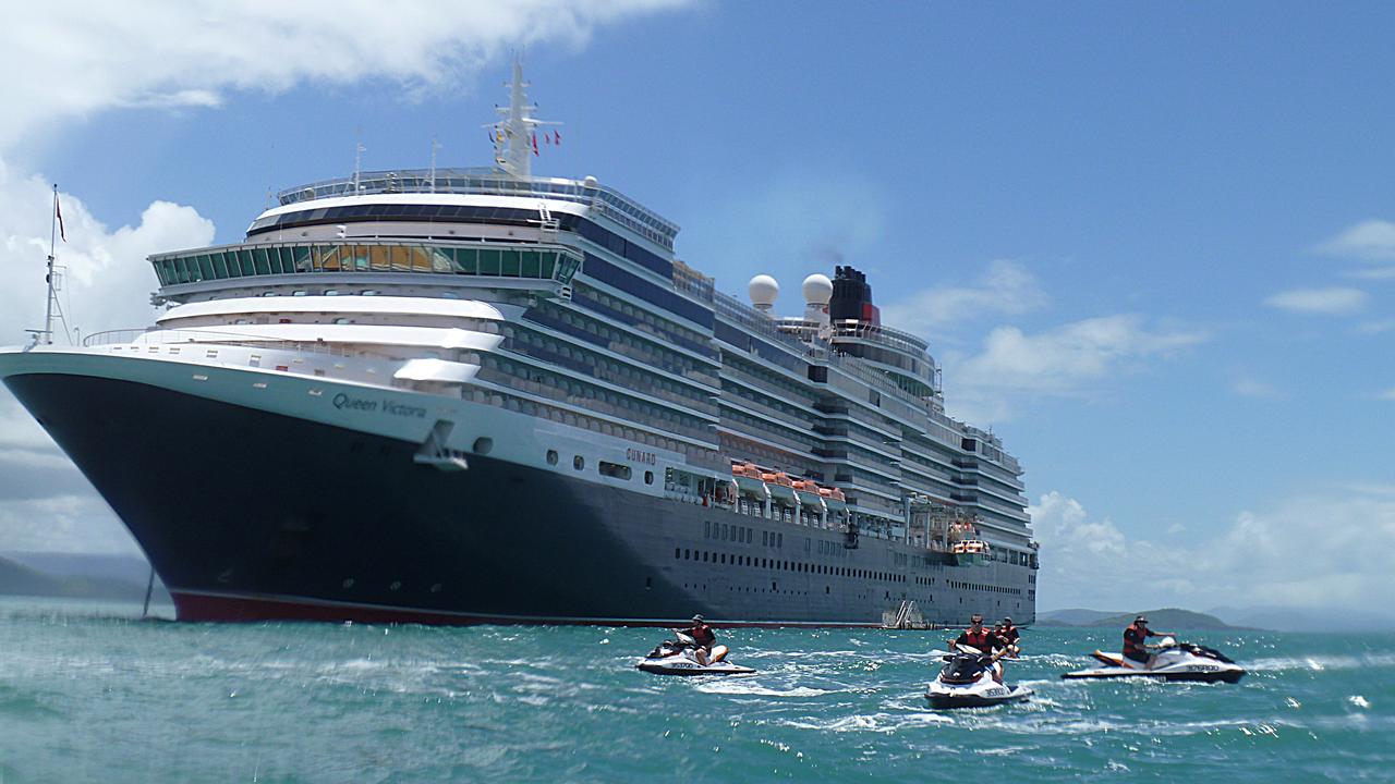 The cruise ship Queen Victoria could dock in Mackay should the right pieces fall into place. Picture: Contributed