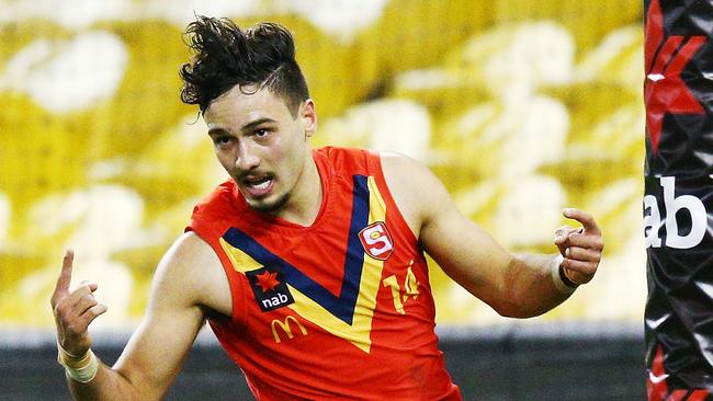 Izak Rankine starred for South Australia at under-18 level. Picture: Getty Images