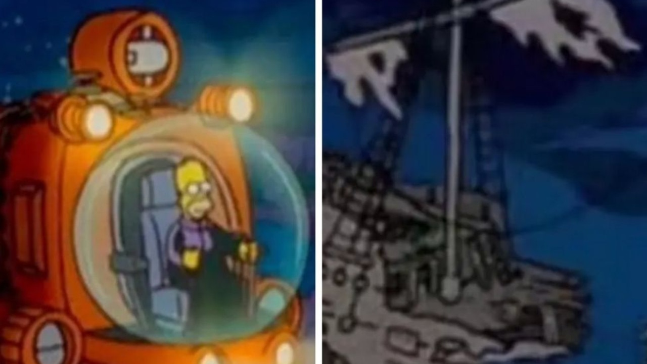 A 'Simpsons' Legend Rode In The Missing Titanic Sub