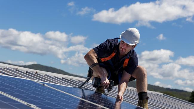 Installing solar panels is not allowed during the Gold Coast’s lockdown.