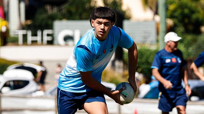 Viliami Fifita in action for Future Titans. Picture: Titans Media