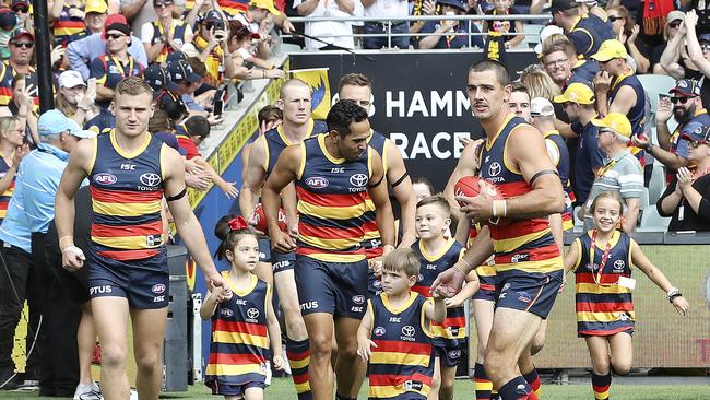 The Crows’ members have stuck by the club. Picture: Sarah Reed.