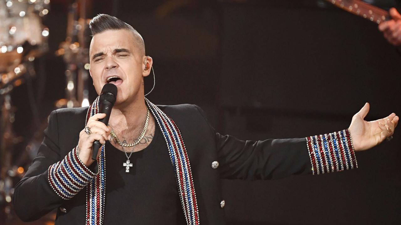 British singer Robbie Williams has admitted he suffers anxiety and depression. Picture: AFP