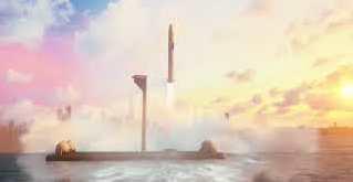 SpaceX Reveals Mars Colonization And Interplanetary Transport System Plans. Credit - SpaceX via Storyful