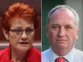 Barnaby admits fault, as Hanson blasts him for crying poor