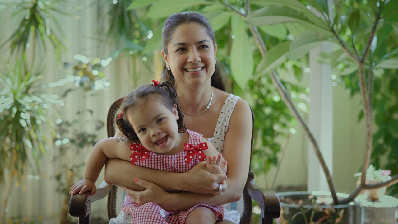 Patricia Macchiaverni and her daughter Lara. Picture: Supplied