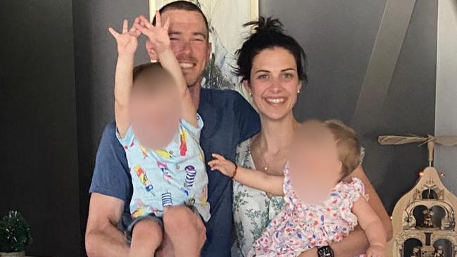 Rohan Dennis and Melissa Hoskins married in 2018 and shared two children. Picture: Supplied