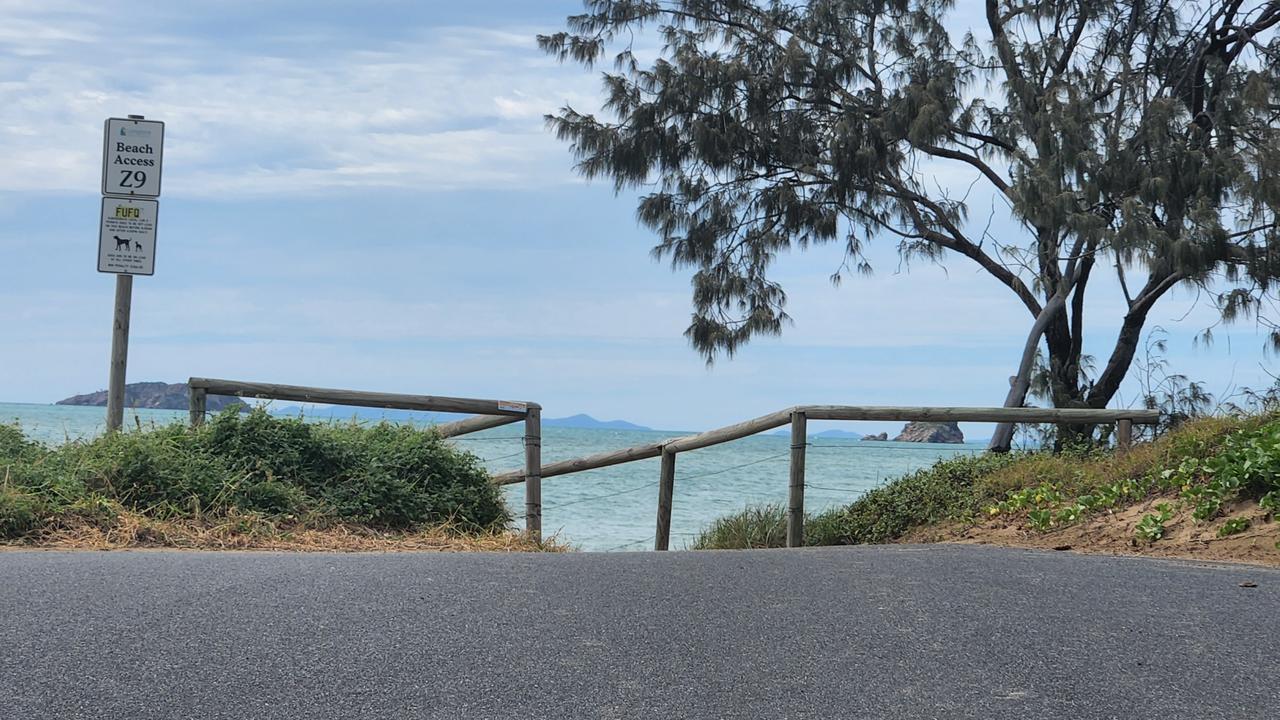 The Lindsay Street beach access site at Zilzie.