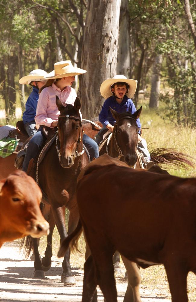 Despite the demands of multiple days in the saddle, even the youngest attendees were all smiles.