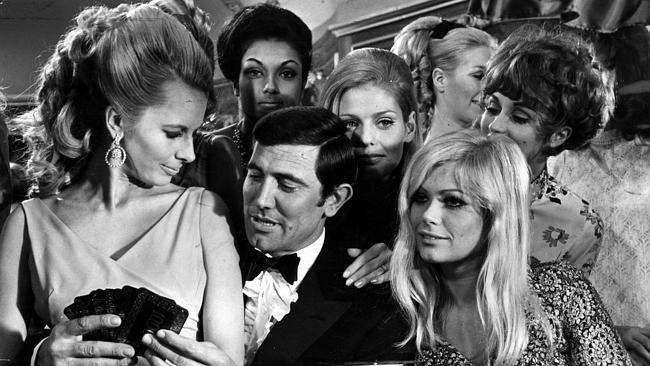 12/08/2004 PIRATE: 1969 : Actor George Lazenby as James Bond in the 1969 film ''On Her Majesty's Secret Service''. Lazenby/ac...