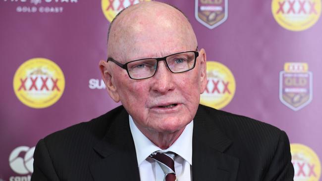 QRL Chairman Bruce Hatcher knows the business is hurting. (AAP Image/Dave Hunt) 